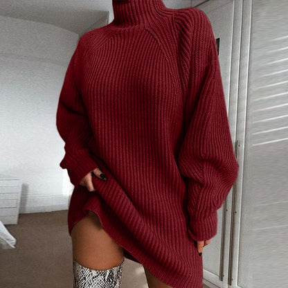 Turtleneck Long Winter Warm Sweater