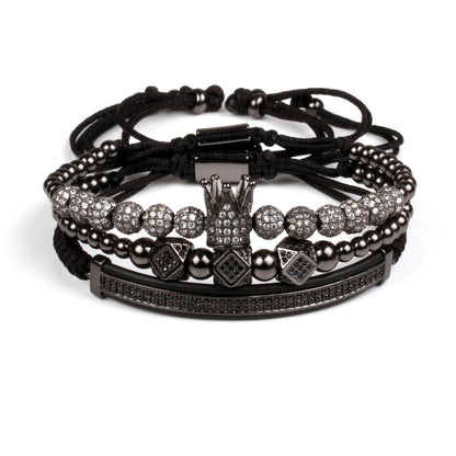 3pcs/Set Fashion Men Bracelet