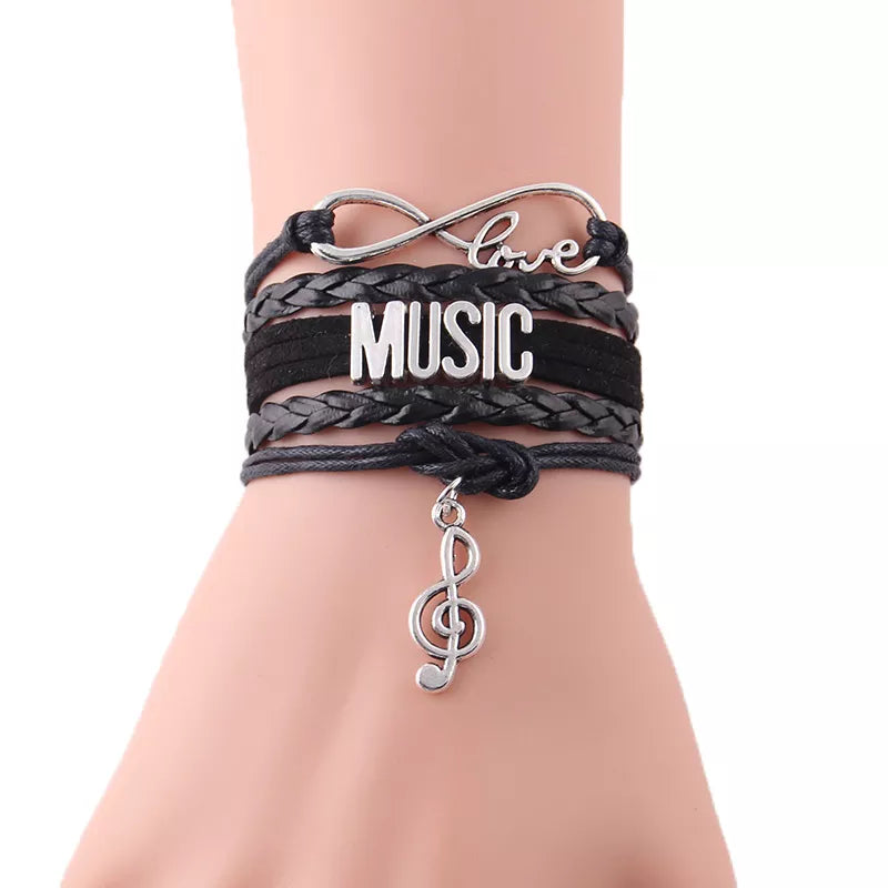 Women Music Bracelet Charm