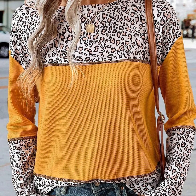 Pullover Leopard Sweater